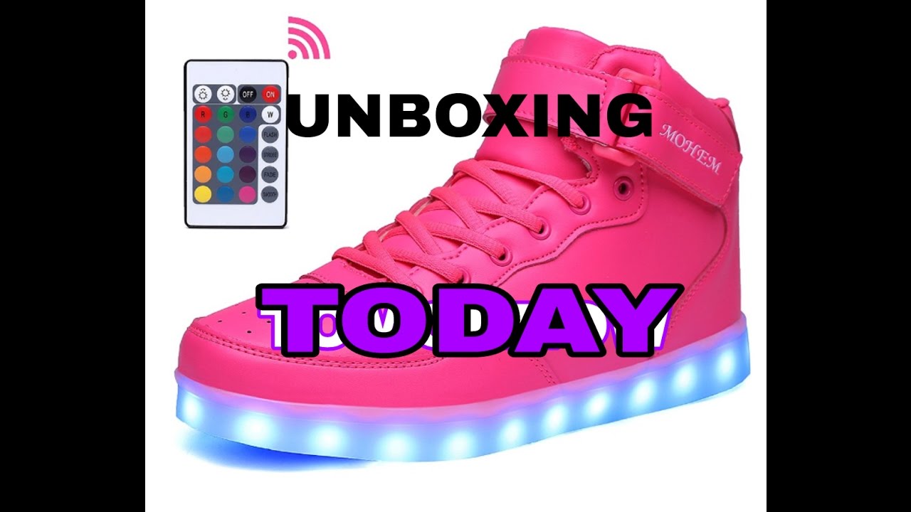 UNBOXING NEW HOT PINK LED LIGHT UP 