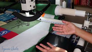 How to Fix Your Quilting Pantograph. No More Room!!