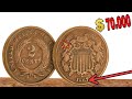 Don’t Spend These Old Coins! 1864 &amp; 1867 Two-Cent Coins Worth Thousands? Hidden Treasure Revealed!