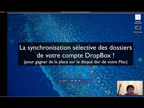 La synchronisation sélective des fichiers dropbox