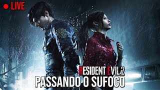 Raccoon City: Caçada Noturna em Resident Evil 2 - AO VIVO 🔴