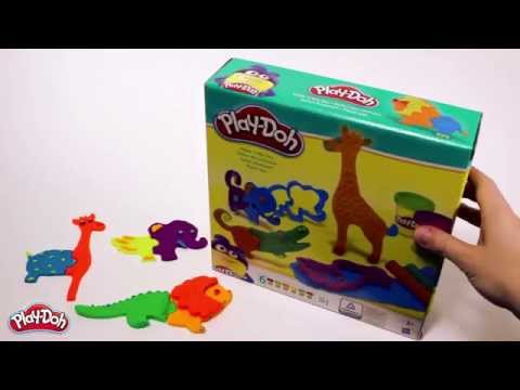 Плей Дох Игровой набор пластилина Веселое сафари Play-Doh B1168
