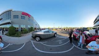 Tesla Cyber Truck SLS Apex Skateboarding 02 Las Vegas UFC Louie Lopez 2024 May 25th Jellybeanbrainss