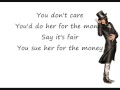 Michael jackson money lyrics