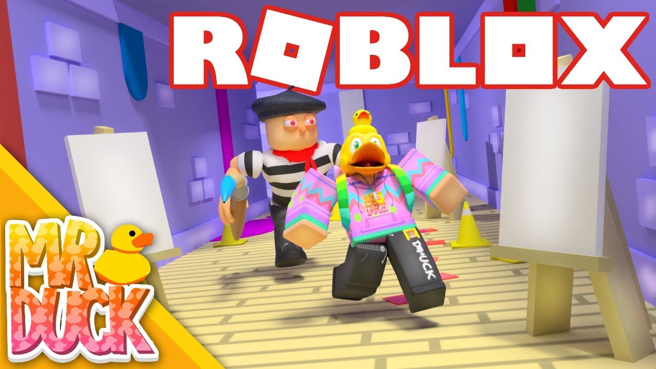 The Artist Wants To Turn Me Into A Painting Roblox Escape The Art Store Obby Youtube - roblox escape the art store obby youtube