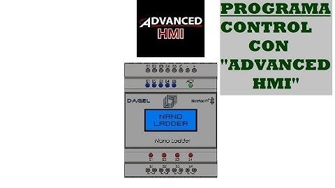 EXPERIENCIA 5 Nanoladder Control con ADVANCEDHMI