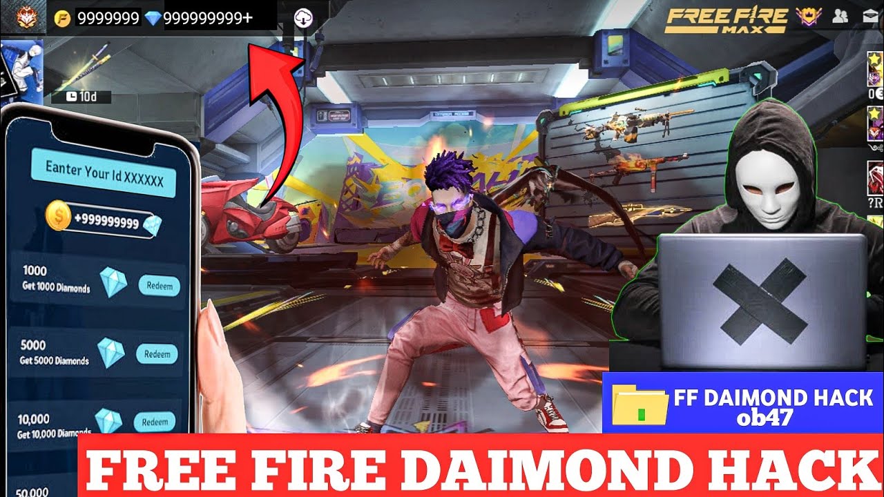FREE FIRE DIAMOND HACK 2024 FREE FIRE UNLIMITED DIAMOND OB47