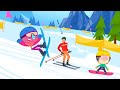 Катя и Эф. Куда-угодно-дверь - Фабрика снега - Развивающий мультфильм для детей
