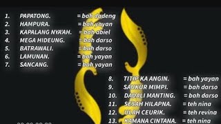 10 LAGU POP SUNDA PAPATONG BAH DADENG FULL ALBUM 