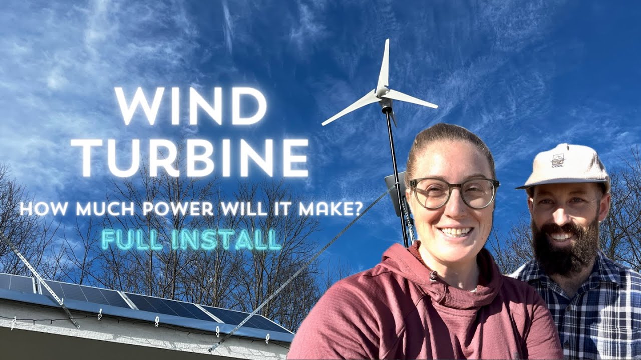 Off Grid Apartment Wind Turbine Installation