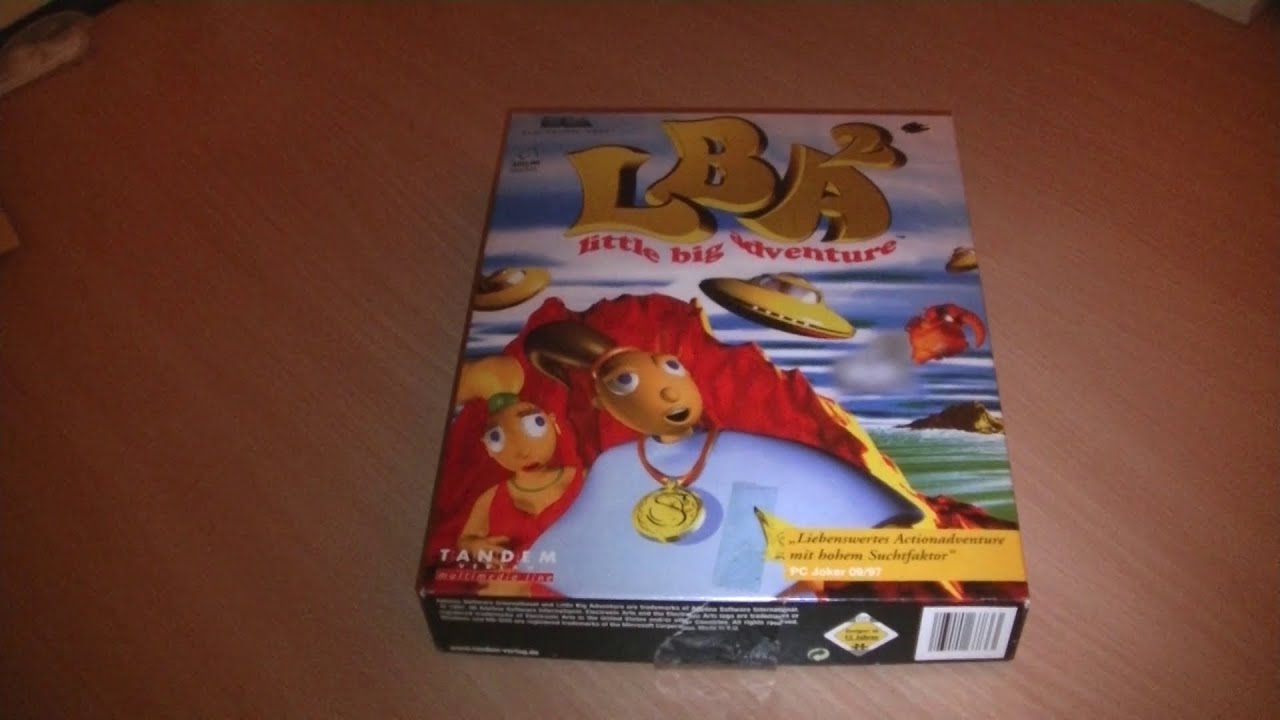 Lba2 Gamefly LBA2 Unboxing ★ Little Big Adventure 2 - YouTube