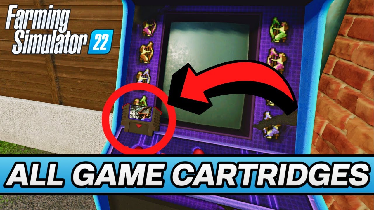 Farming Simulator 22 All 20 Game Cartridges (HautBeyleron