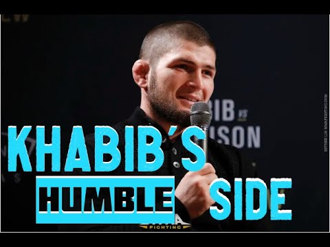 The HUMBLE & FUNNY Side of KHABIB NURMAGAMEDOV