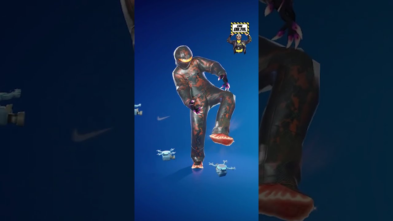  EARLY ACCESS NIKE Set In Fortnite Eva Rove Nike Street Vision Bundle