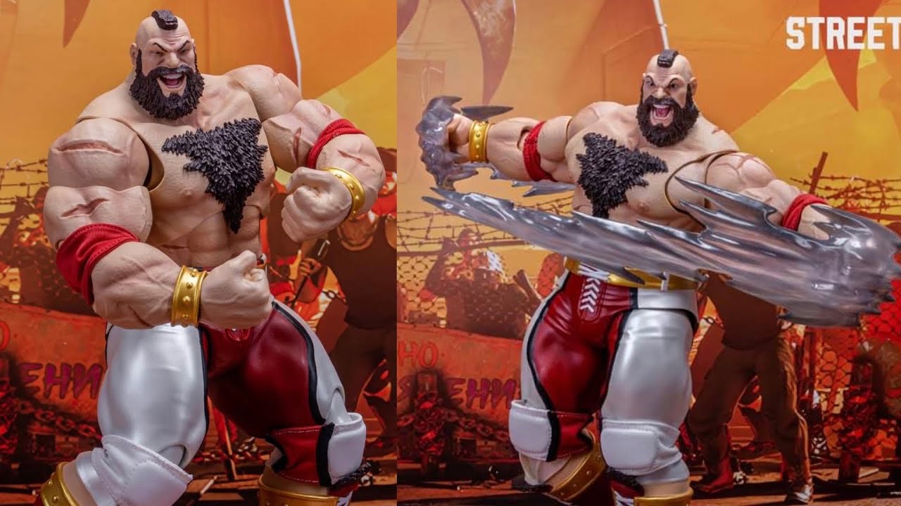 Storm Toys ストリートファイター 6 ザンギエフ Amazon.com: Storm Collectibles Street Fighter 6: Zangief 1
