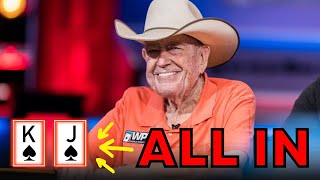 Doyle Brunson Bluffs for a $46,200 Pot at WPT Celebrity Cash Game