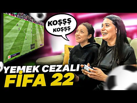 SİBEL İLE YEMEK CEZALI FİFA 22 !