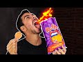 Provando Os Novos Salgadinhos Flamin' Hot (Teste de Sabor)