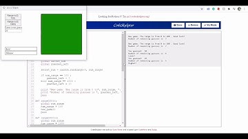 How to make a guess the number game in python