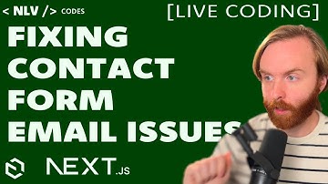 Fixing Contact Form Email Issues With SendGrid! [LIVE CODING WITH PAYLOAD CMS & NEXTJS]