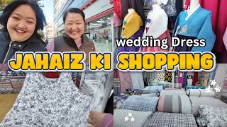 Mere Jahaiz Ki Shopping With Mama 🥰| Life In Korea 😍| Desi Korean 