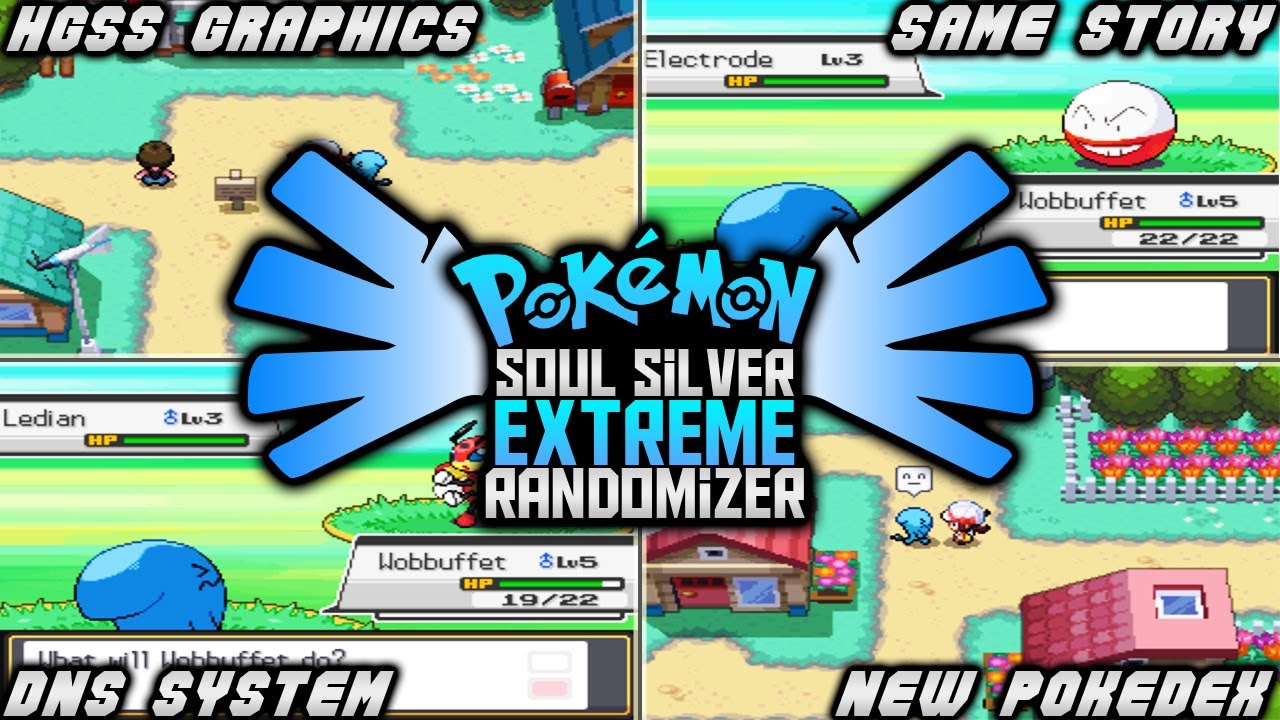 POKEMON GAME WITH EXTREME RANDOMIZER, HG/SS SONGS, SAME STORY, NEW