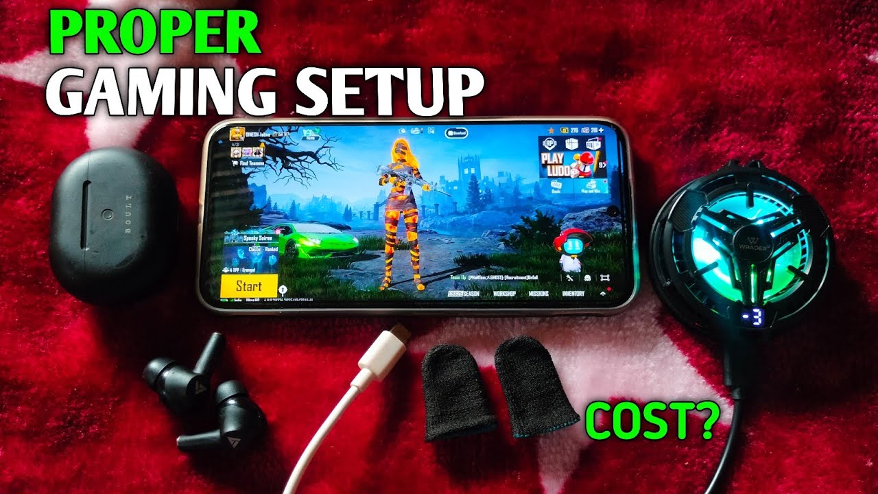 PROPER MOBILE GAMING SETUP FOR Infinix GT 30 Pro🔥BEST BGMI