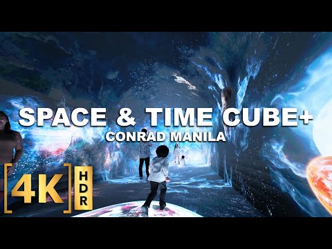 This Is Mall Of Asia's Newest Immersive Attraction! Space x Time Cube At Conrad Manila | Philippines