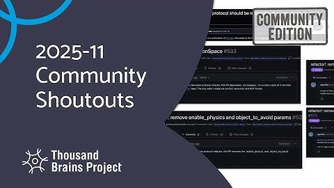 2025/11 - Community Shoutouts