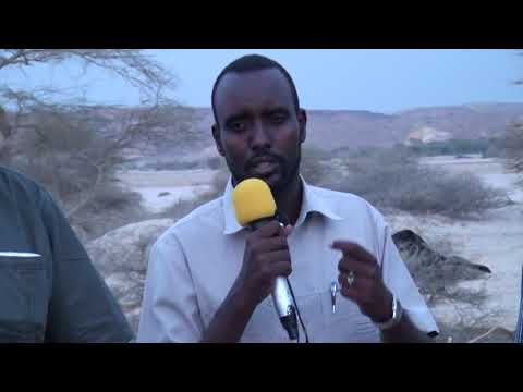 Berbera Warka wasiirka Biyaha Ee Xadhiga Kajaray Labada Ceelbiyood