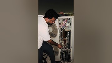 5ton Mitsubishi AC p8 error any ki waja complete video