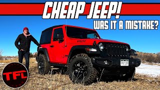 Does It Suck Daily Driving an Affordable Wrangler? 6 Month Jeep Ownership Update! screenshot 5