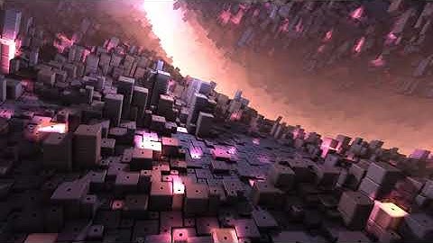 Warped Extruded Skewed Grid OpenGL shader (shadertoy)