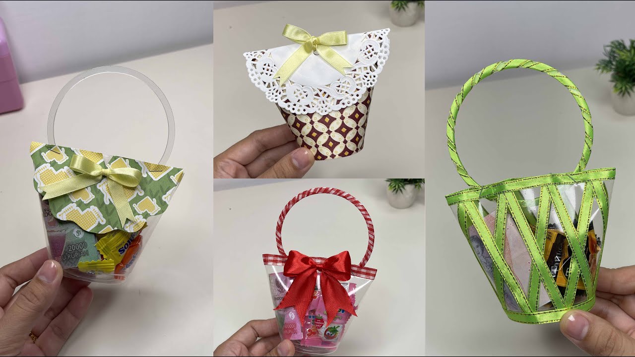 DIY Hampers lebaran mini || hampers simpel || Kerajinan gelas plastik