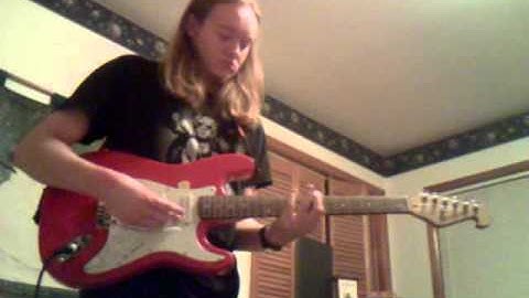 Danelectro Wasabi Rock-A-Bye effects pedal Kustom amp demo