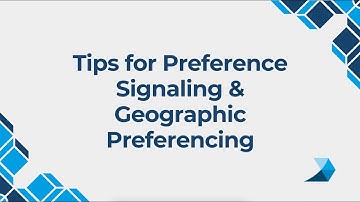 Strategies for ERAs Signaling and Geographic Preferences