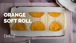 Orange soft roll: moist and delicious, you will fall in love with this dessert! screenshot 2