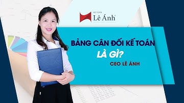 #2 Phân Tích Báo Cáo Tài Chính - Bảng Cân Đối Kế Toán Là Gì? - Kế Toán Lê Ánh