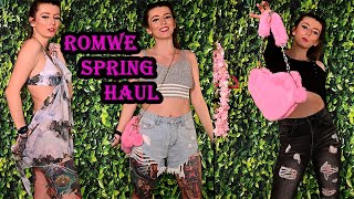 Spring Inspired Try on haul from Romwe |