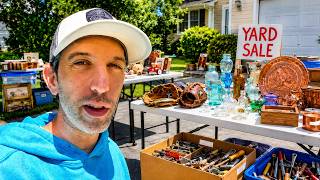 Community Yard Sale - Buying Up Good Deals!
