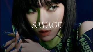 aespa - savage (sped up reverb)