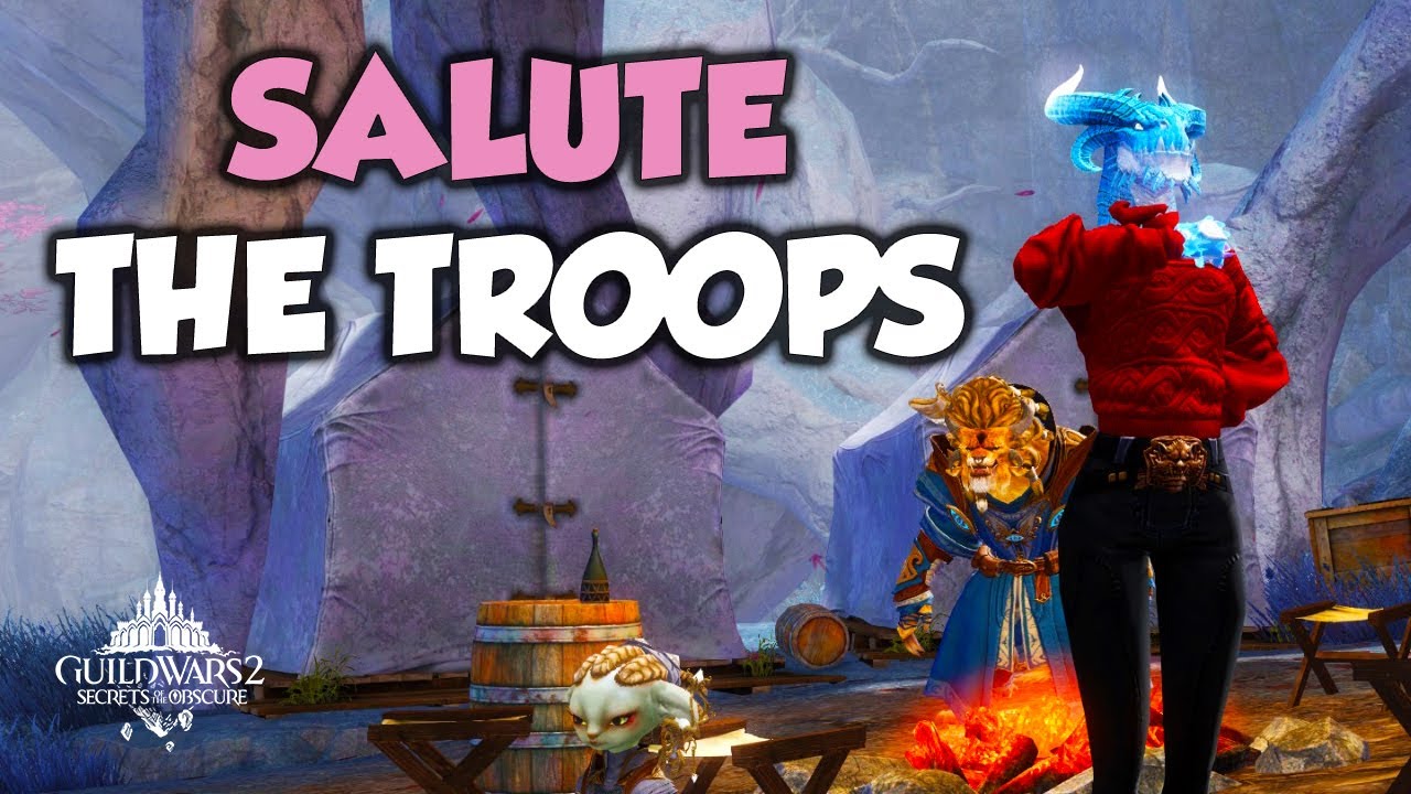 Guild Wars 2 SALUTE THE TROOPS (The War Council)