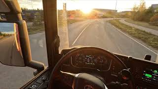 Scania R540 2022 - POV Driving 34 Meter HCT Truck
