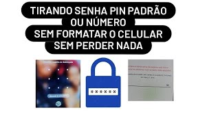 Como desbloquear qual quer celular sem formatar sem perder nada tirando a senha PIN número e letra⚙️