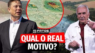 O que Elon Musk quer com o Brasil? O que ele veio fazer aqui?