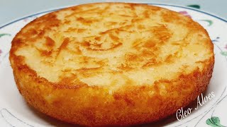 Sem trigo com apenas 1 ovo bolo de mandioca na frigideira fácil delicioso