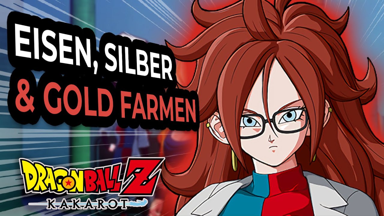 Dragon Ball Z Kakarot Raffiniertes Eisen Raffiniertes Eisen, Silber und Gold in DBZ Kakarot farmen - YouTube