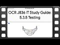 R050 5.3.5 Testing