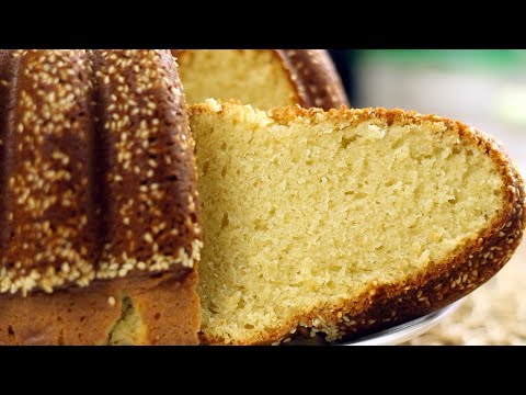Tahinli ve Susamlı Kek Tarifi ❗️ Puf Puf Kabaran Kek Nasıl Yapılır 😍 Kek Tarifleri