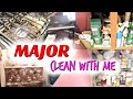 MAJOR CLEAN WITH ME! CLEAN UP WITH ME! INSANE CLEANING MOTIVATION! CLEAN, DECLUTTER & ORGANIZE! 2020